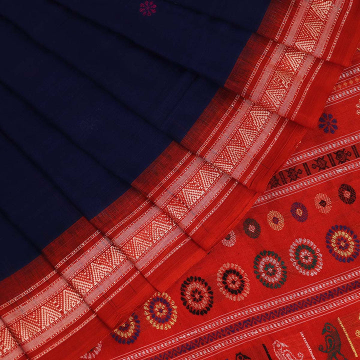 Handloom Dolabedi Cotton Ikat Saree