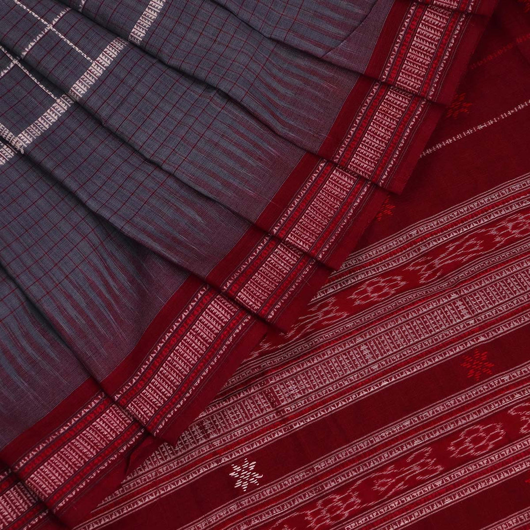 Handloom Sambalpuri Cotton Ikkat  Saree