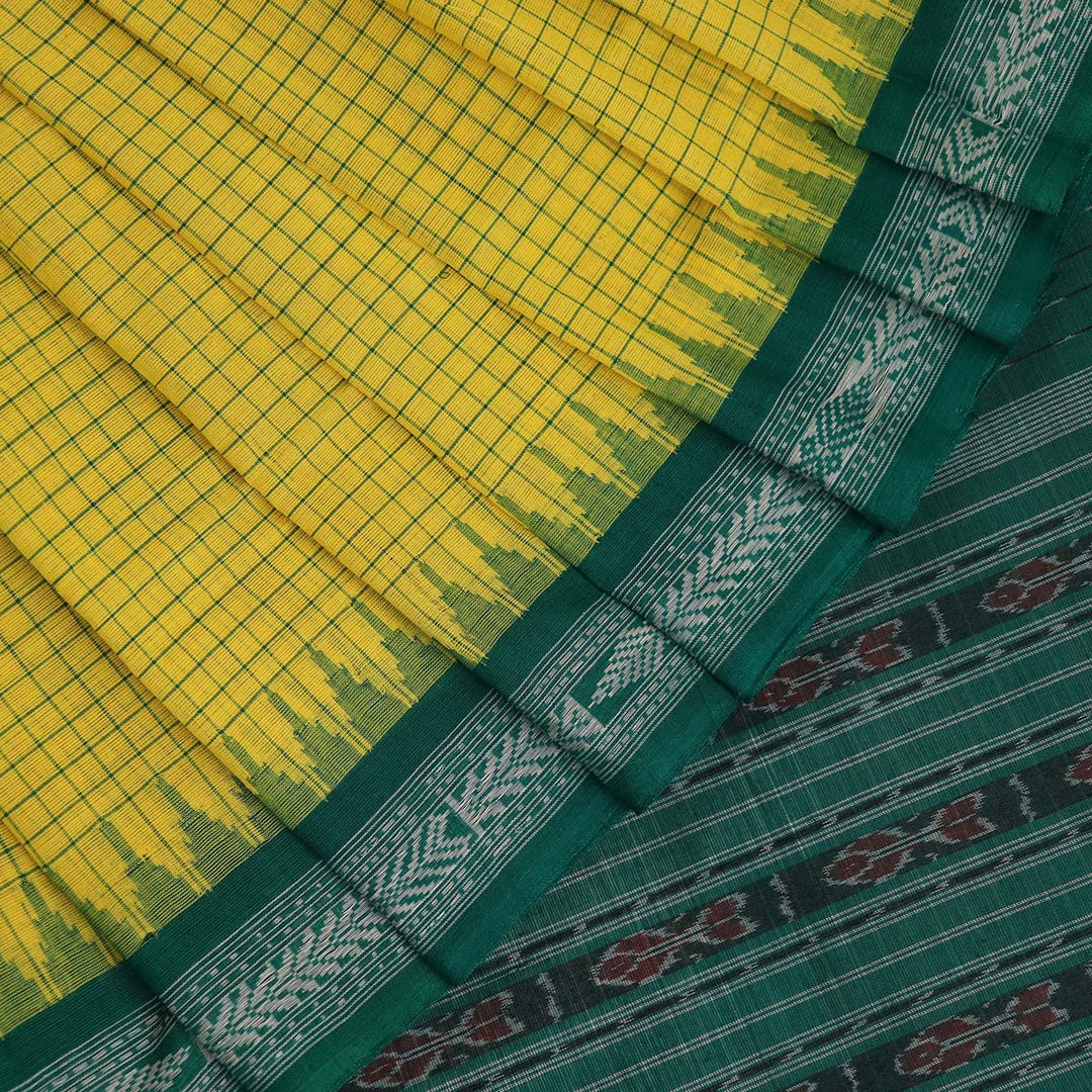 Handloom Sambalpuri Cotton Ikkat  Saree