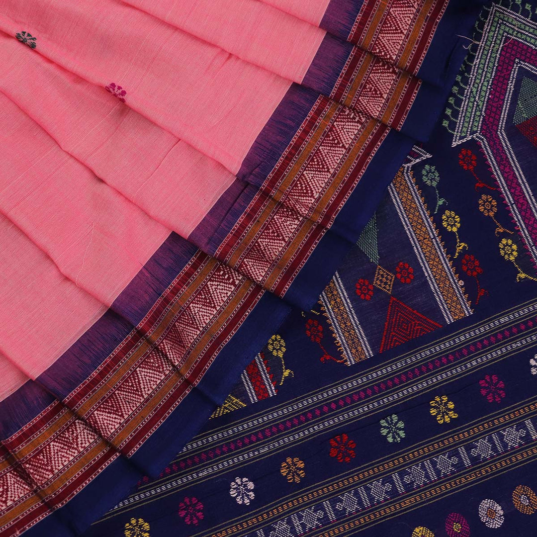 Handloom Dolabedi Cotton Ikat Saree