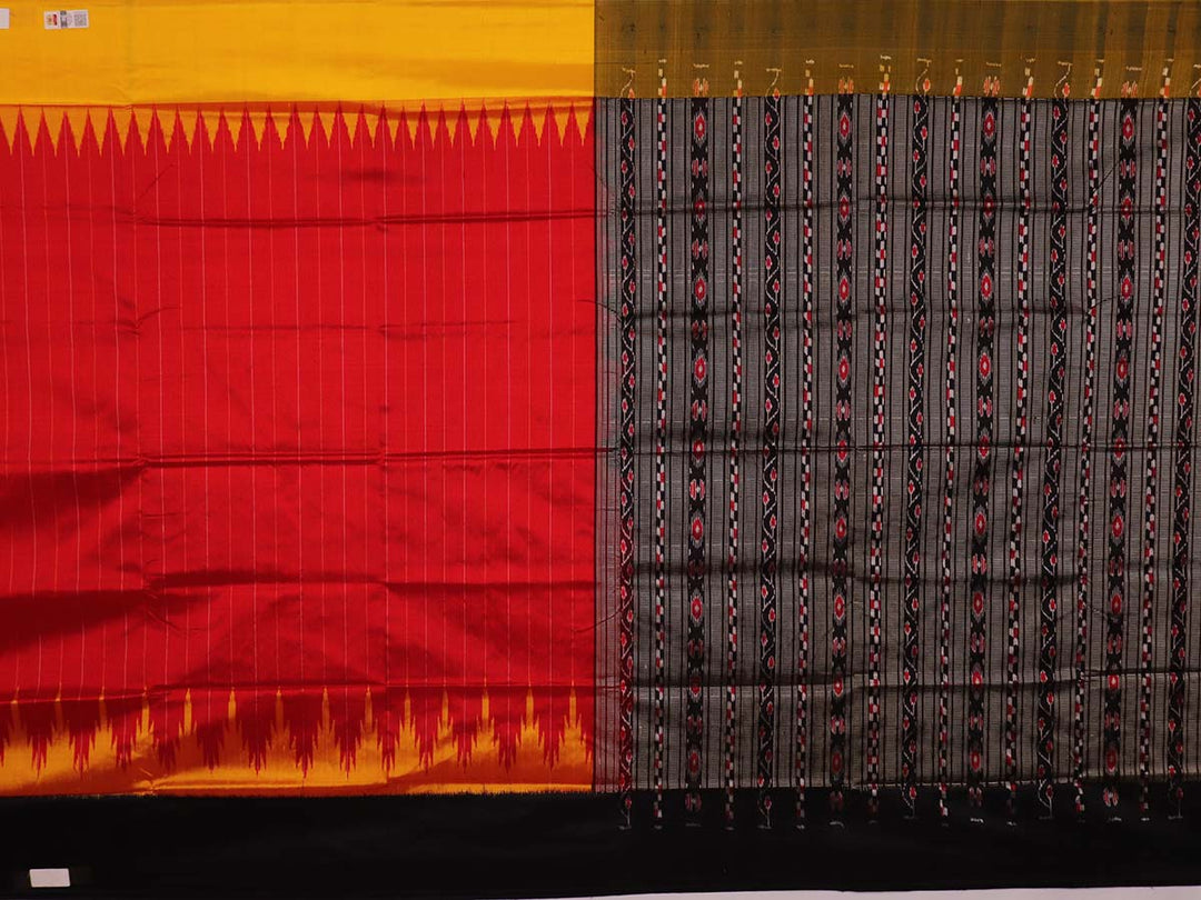 Sambalpuri Handloom Silk Saree - Luxurious Pata