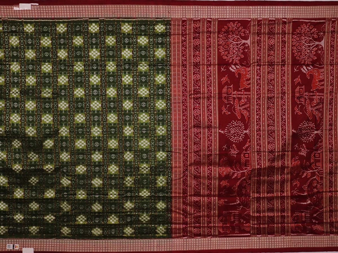Sambalpuri Handloom Silk Saree - Elegant Pasapalli