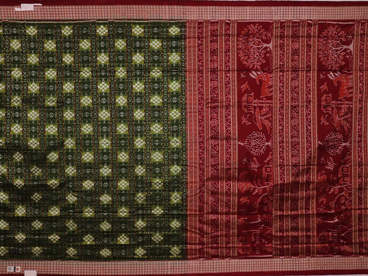Sambalpuri Handloom Silk Saree - Elegant Pasapalli
