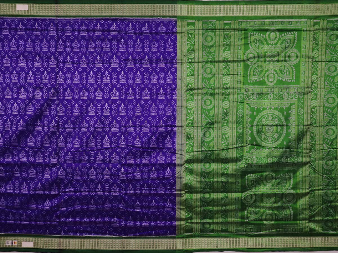 Sambalpuri Handloom Silk Saree - Luxurious Pata