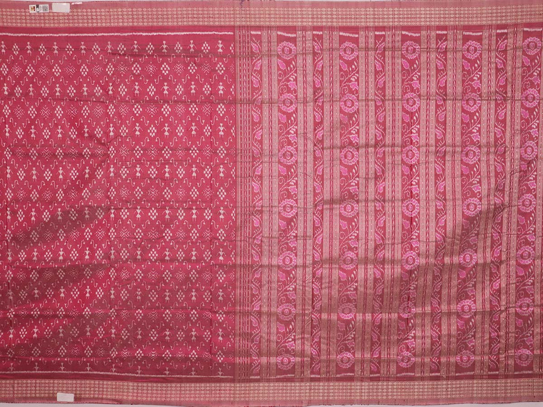 Sambalpuri Handloom Silk Saree - Luxurious Pata