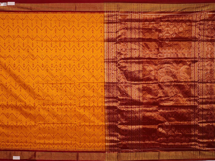 Sambalpuri Handloom Silk Saree - Luxurious Pata