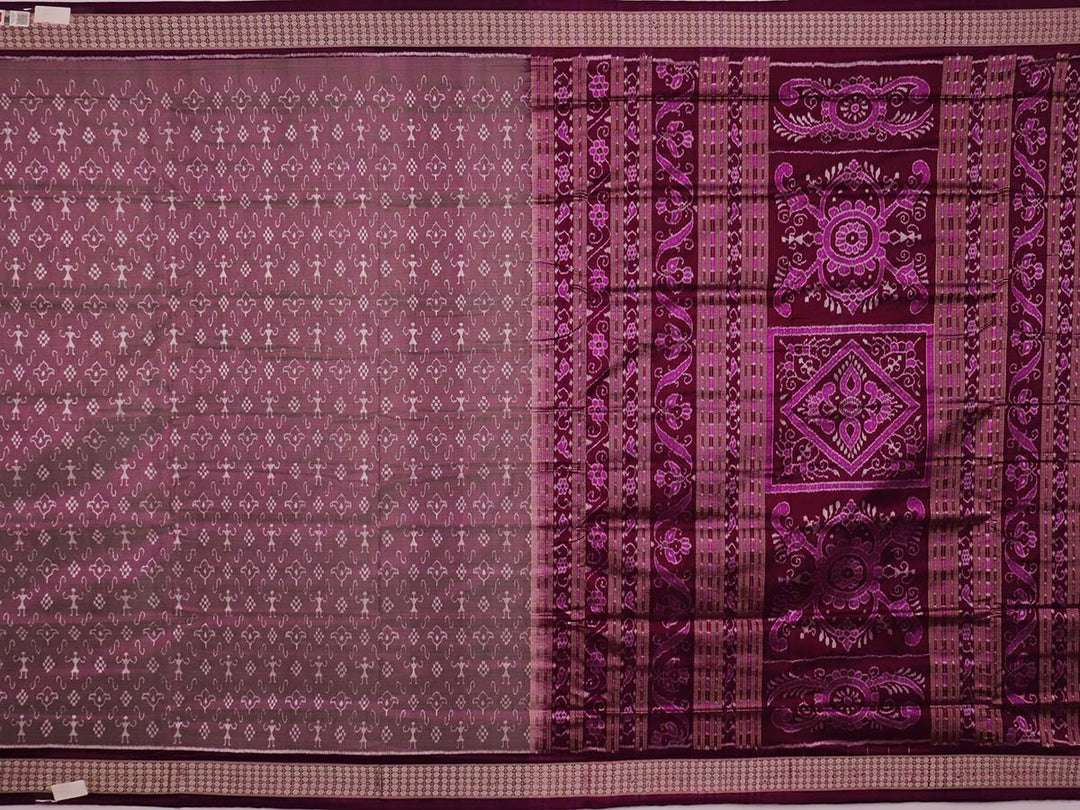 Sambalpuri Handloom Silk Saree - Luxurious Pata