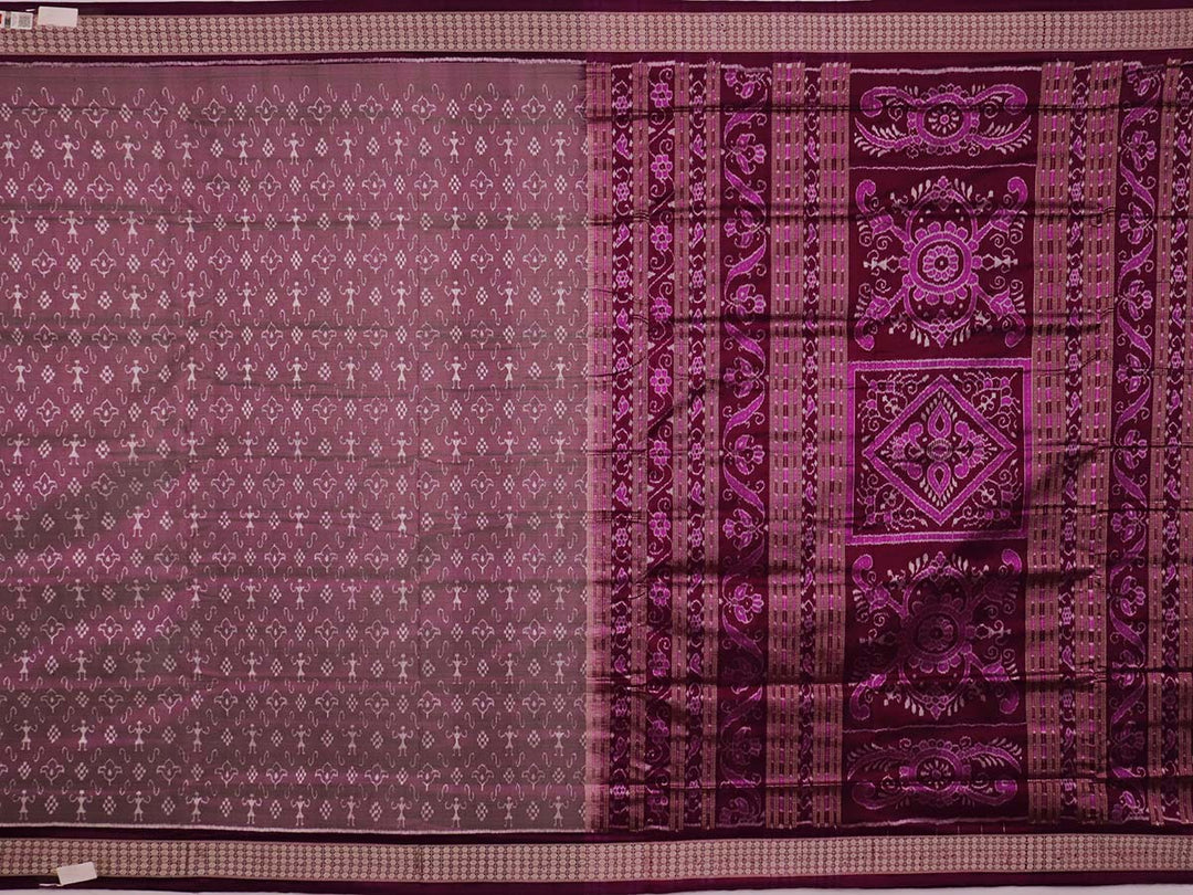 Handloom Sambalpuri Ikkat Silk Saree