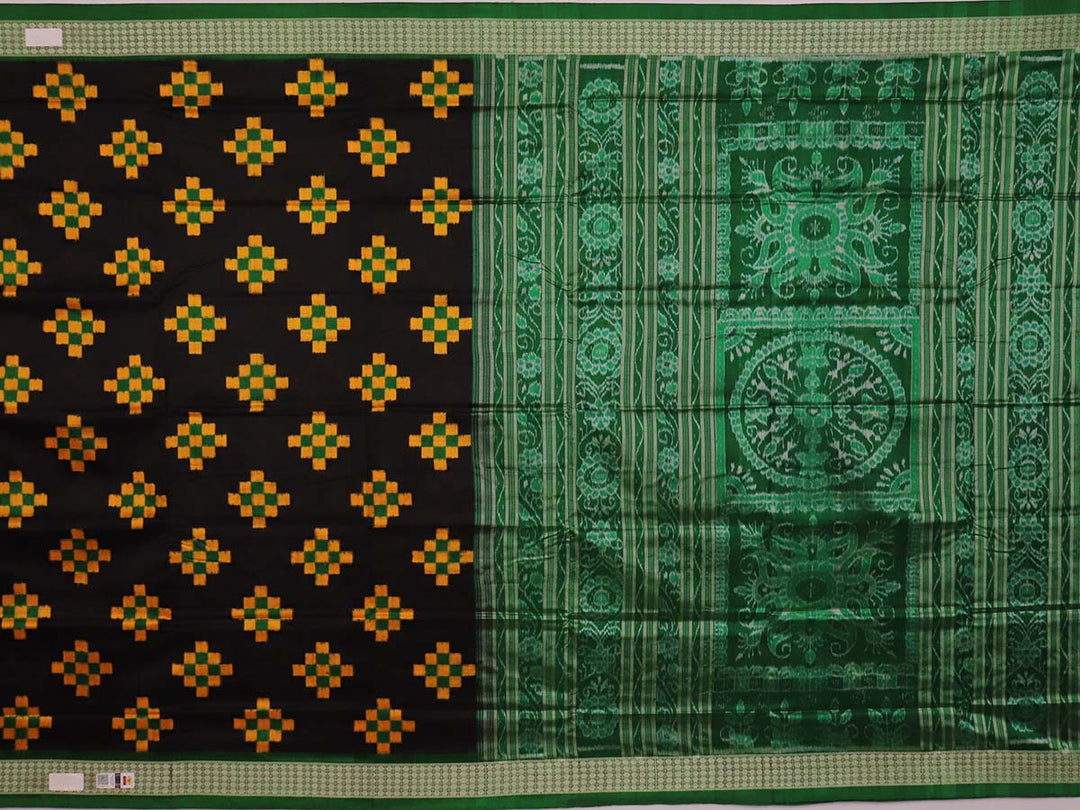 Sambalpuri Handloom Silk Saree - Elegant Pasapalli