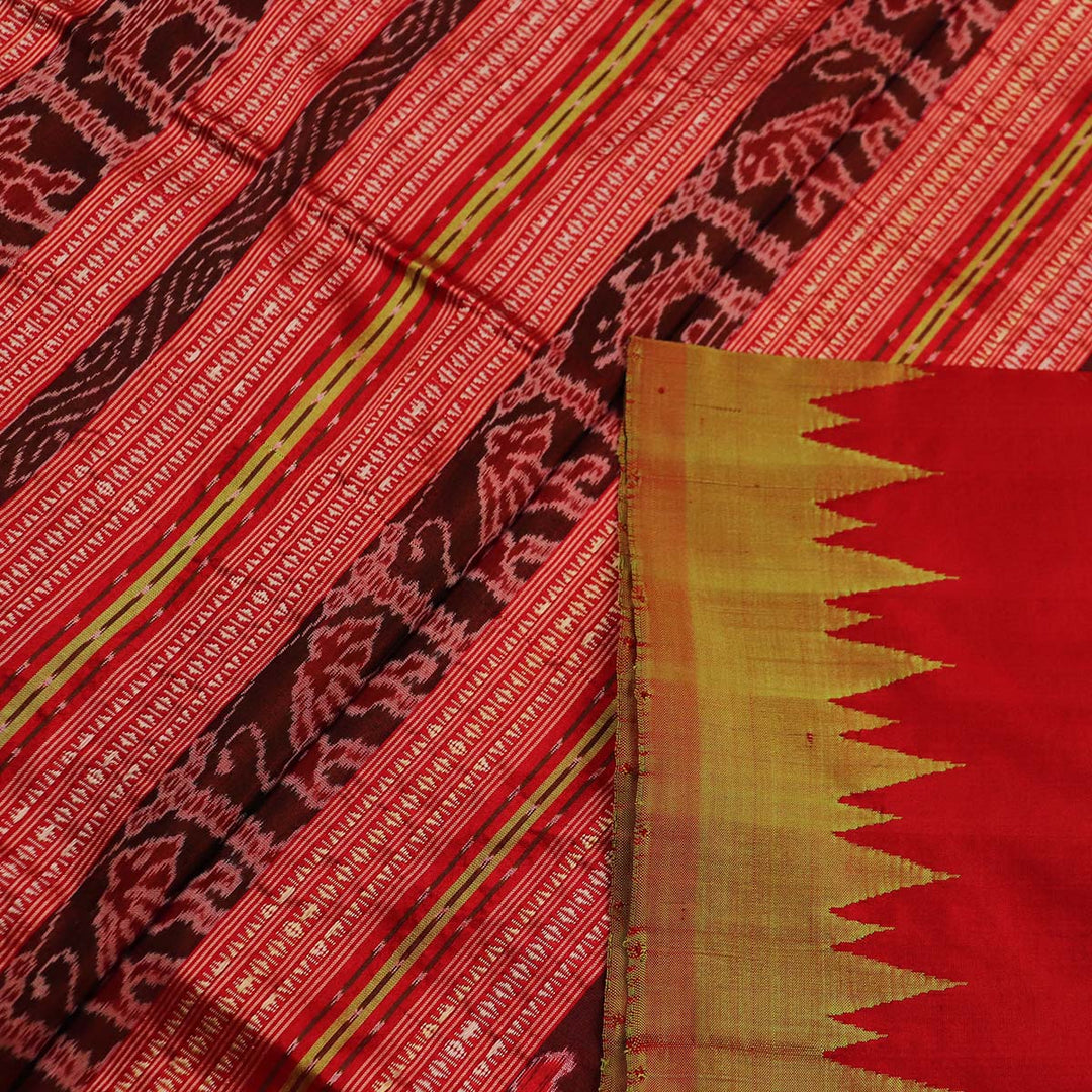 Handloom Sambalpuri Ikkat Silk Saree