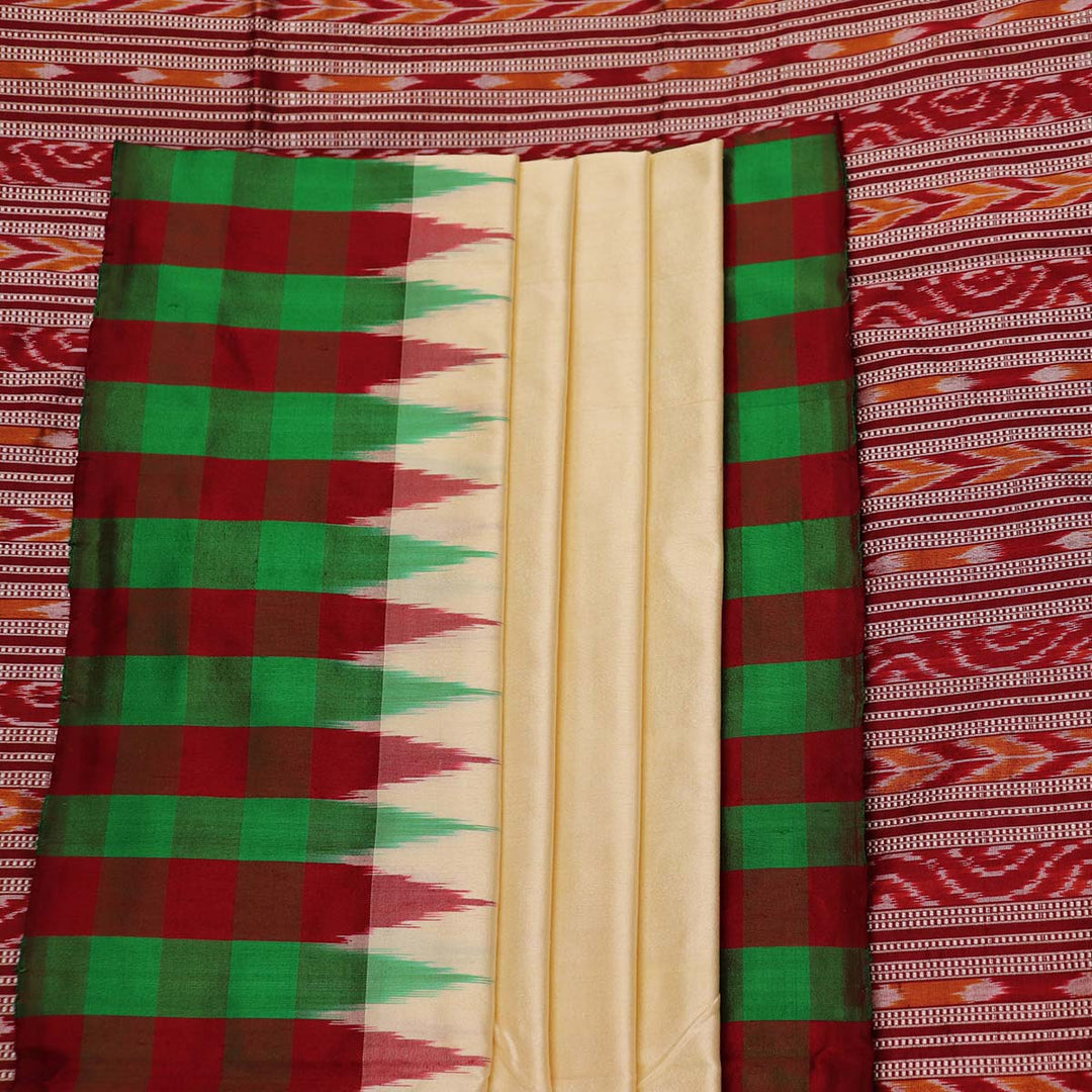 Sambalpuri Handloom Silk Saree - Luxurious Pata
