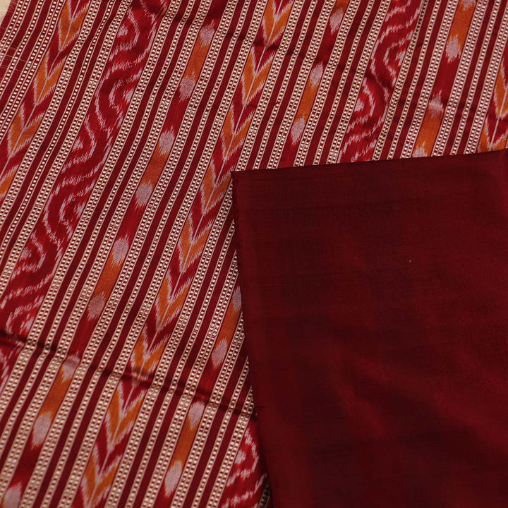 Handloom Sambalpuri Ikkat Silk Saree