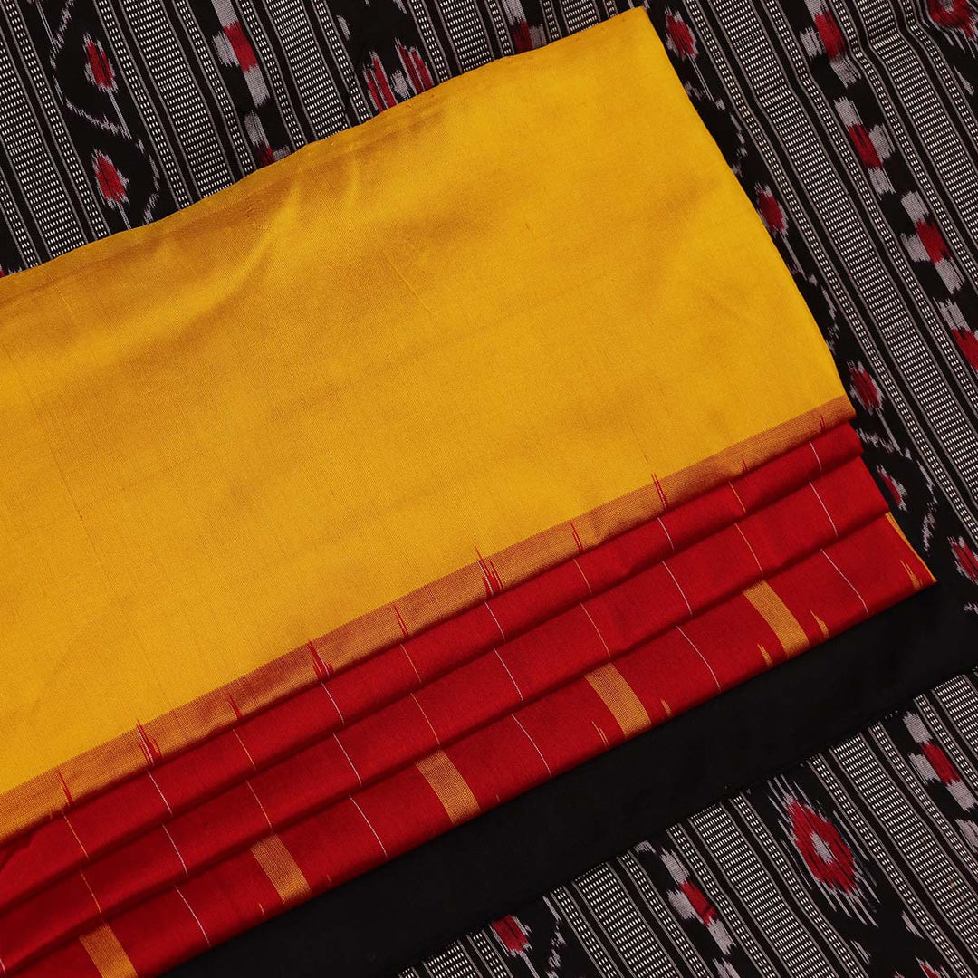 Sambalpuri Handloom Silk Saree - Luxurious Pata