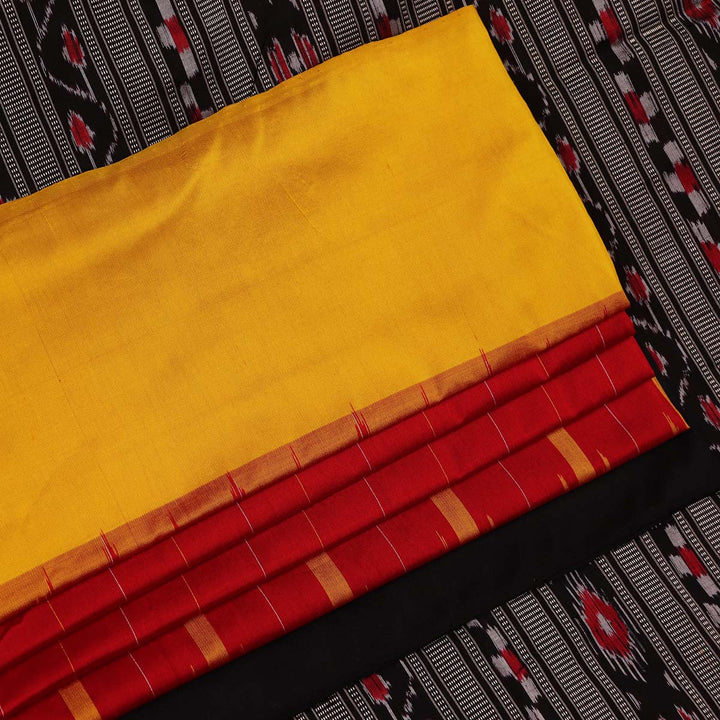 Sambalpuri Handloom Silk Saree - Luxurious Pata