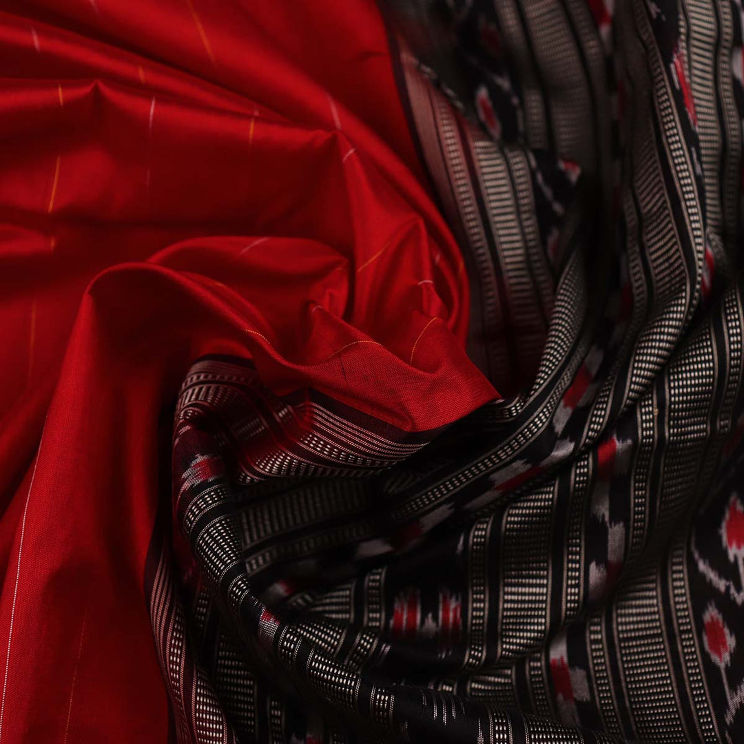 Sambalpuri Handloom Silk Saree - Luxurious Pata