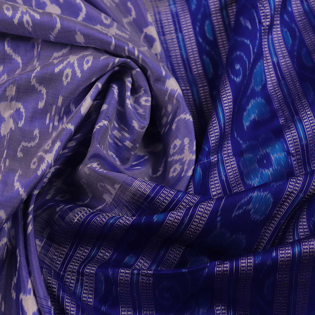 Handloom Sambalpuri Ikkat Silk Saree