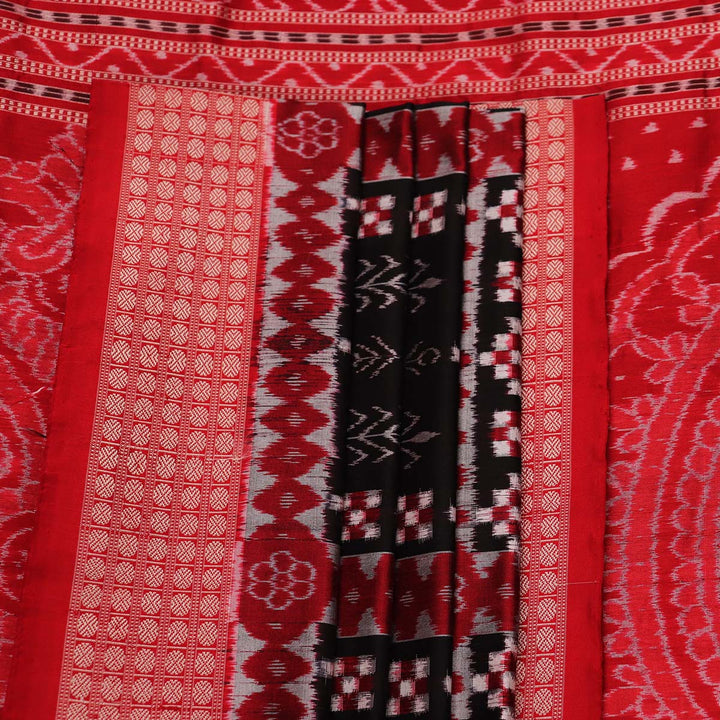Sambalpuri Handloom Silk Saree - Luxurious Pata