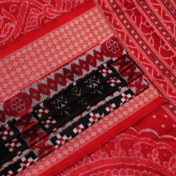 Sambalpuri Handloom Silk Saree - Luxurious Pata