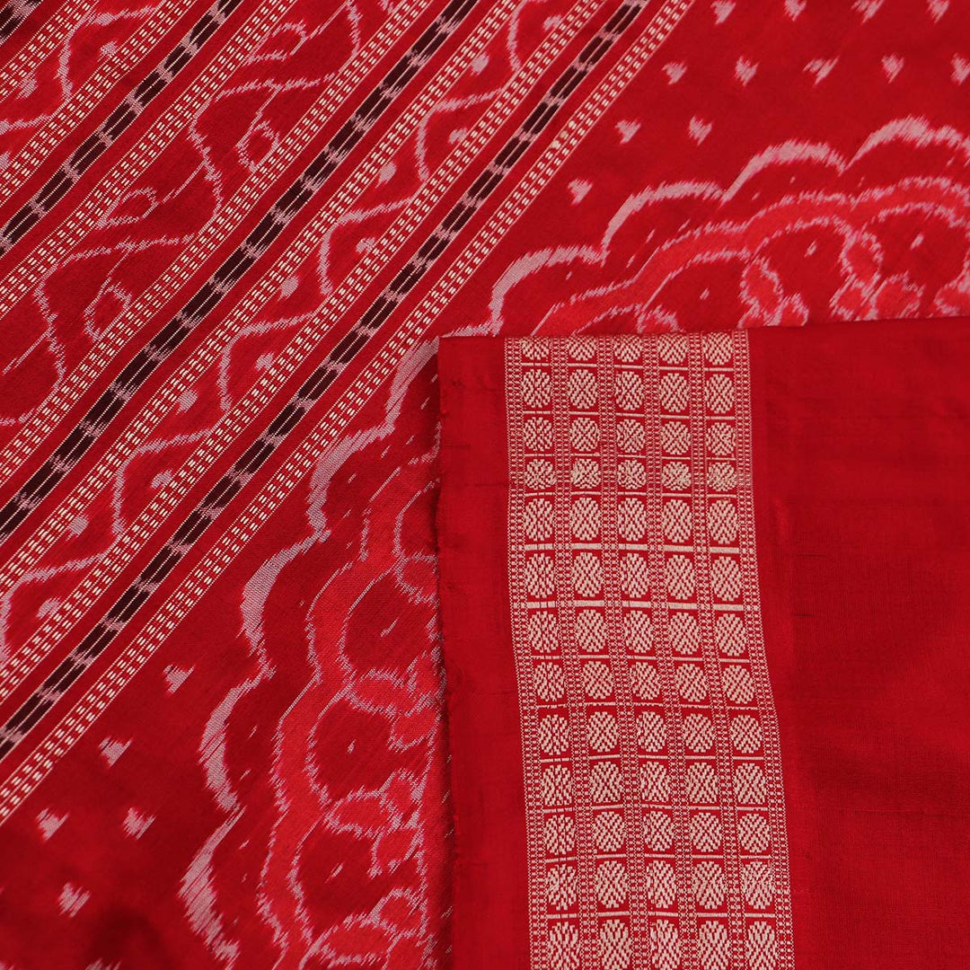 Sambalpuri Handloom Silk Saree - Luxurious Pata