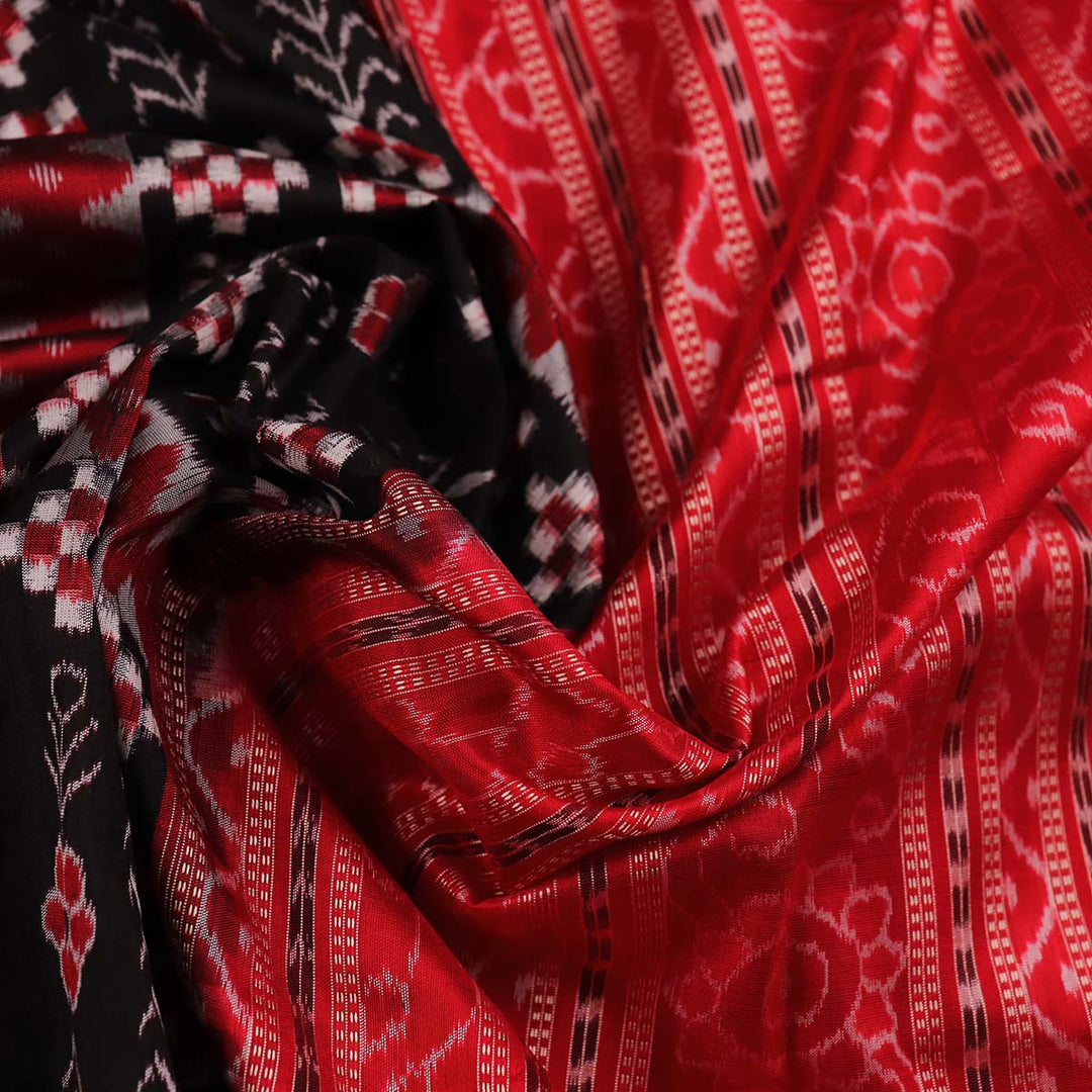 Sambalpuri Handloom Silk Saree - Luxurious Pata