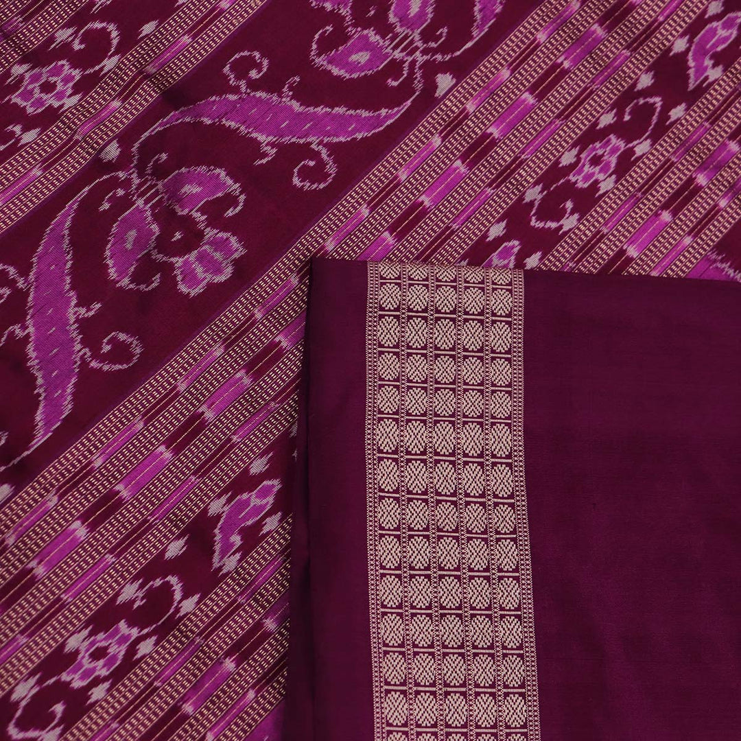 Sambalpuri Handloom Silk Saree - Luxurious Pata