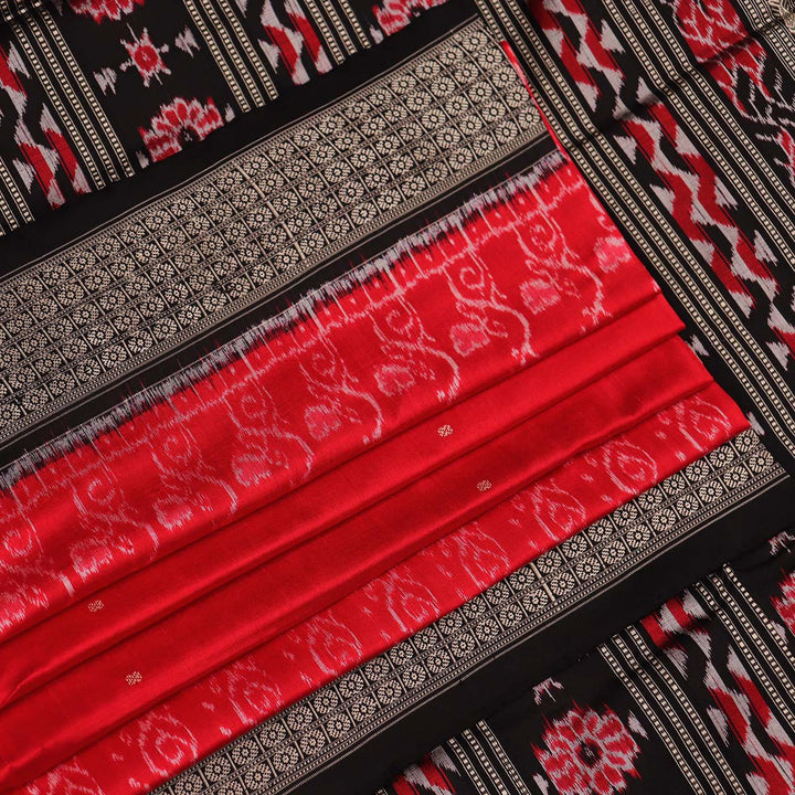 Sambalpuri Handloom Silk Saree - Luxurious Pata