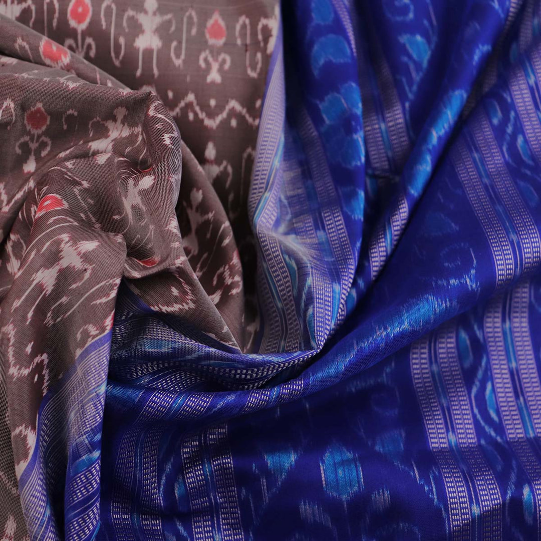 Sambalpuri Handloom Silk Saree - Luxurious Pata