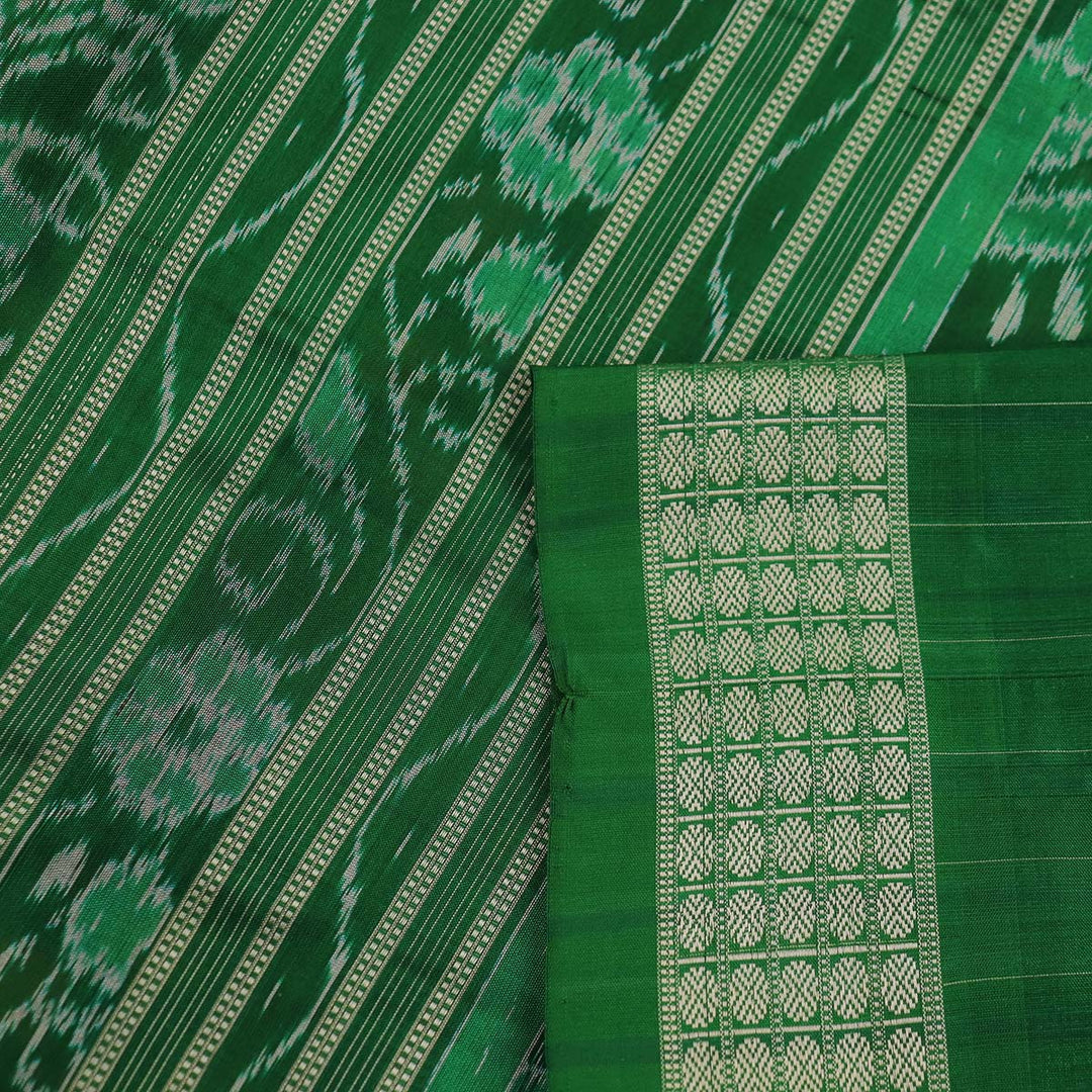 Sambalpuri Handloom Silk Saree - Elegant Pasapalli