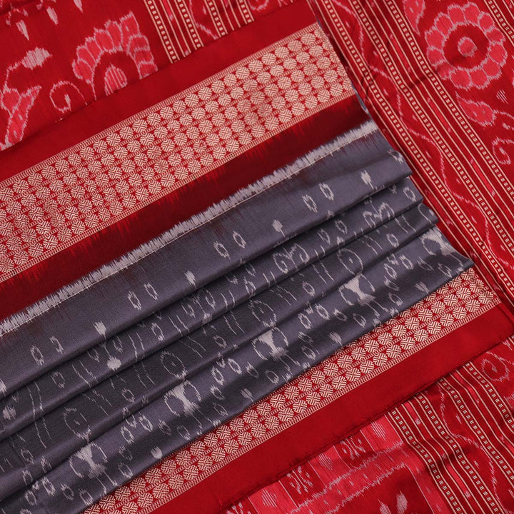 Sambalpuri Handloom Silk Saree - Luxurious Pata