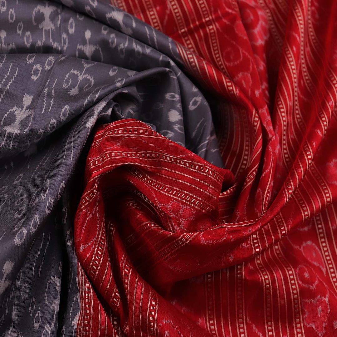 Sambalpuri Handloom Silk Saree - Luxurious Pata