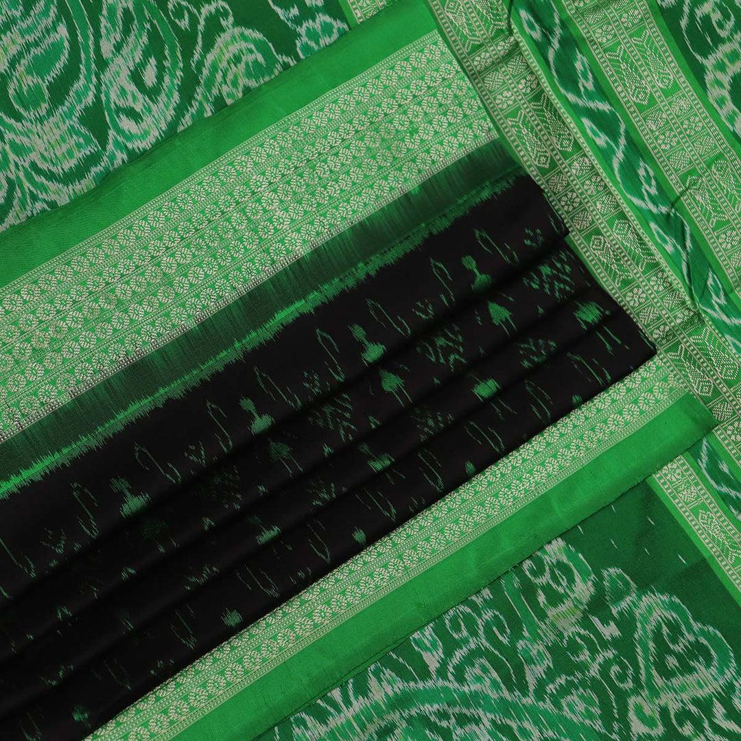 Sambalpuri Handloom Silk Saree - Luxurious Pata