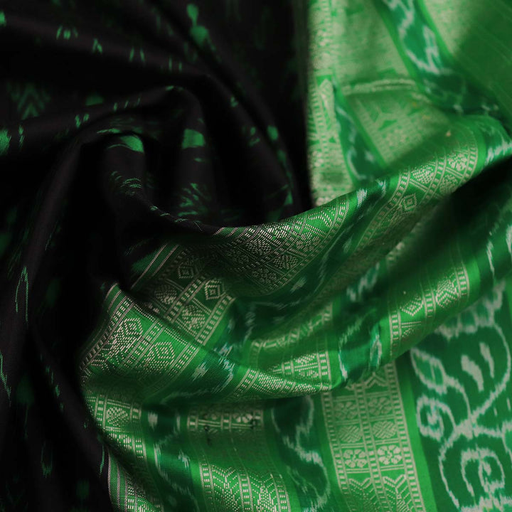 Sambalpuri Handloom Silk Saree - Luxurious Pata