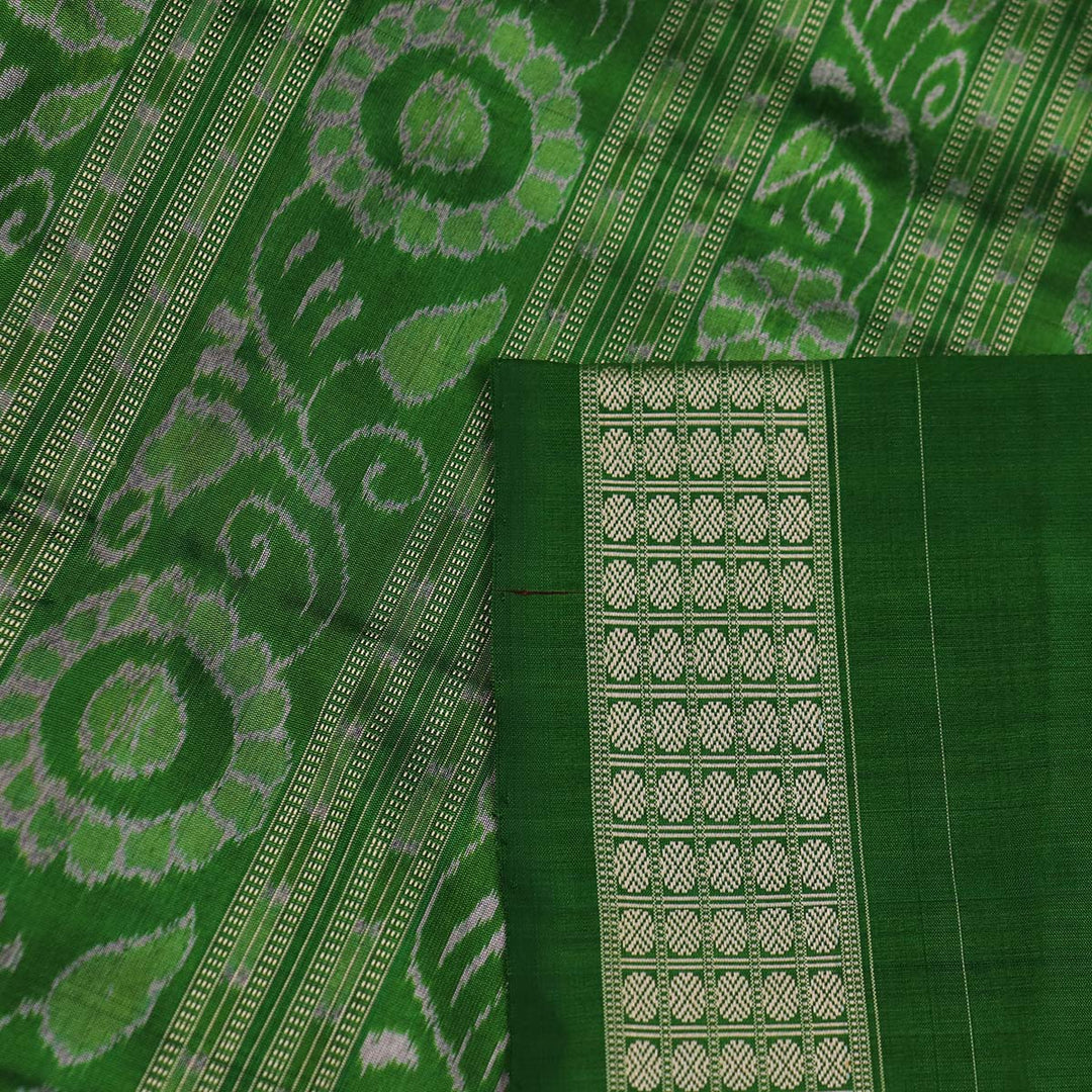 Sambalpuri Handloom Silk Saree - Luxurious Pata