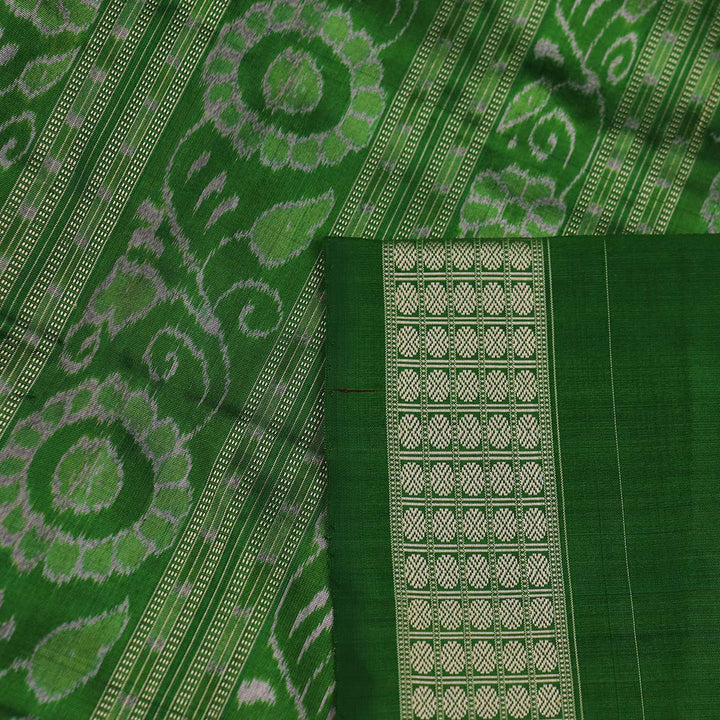 Sambalpuri Handloom Silk Saree - Luxurious Pata