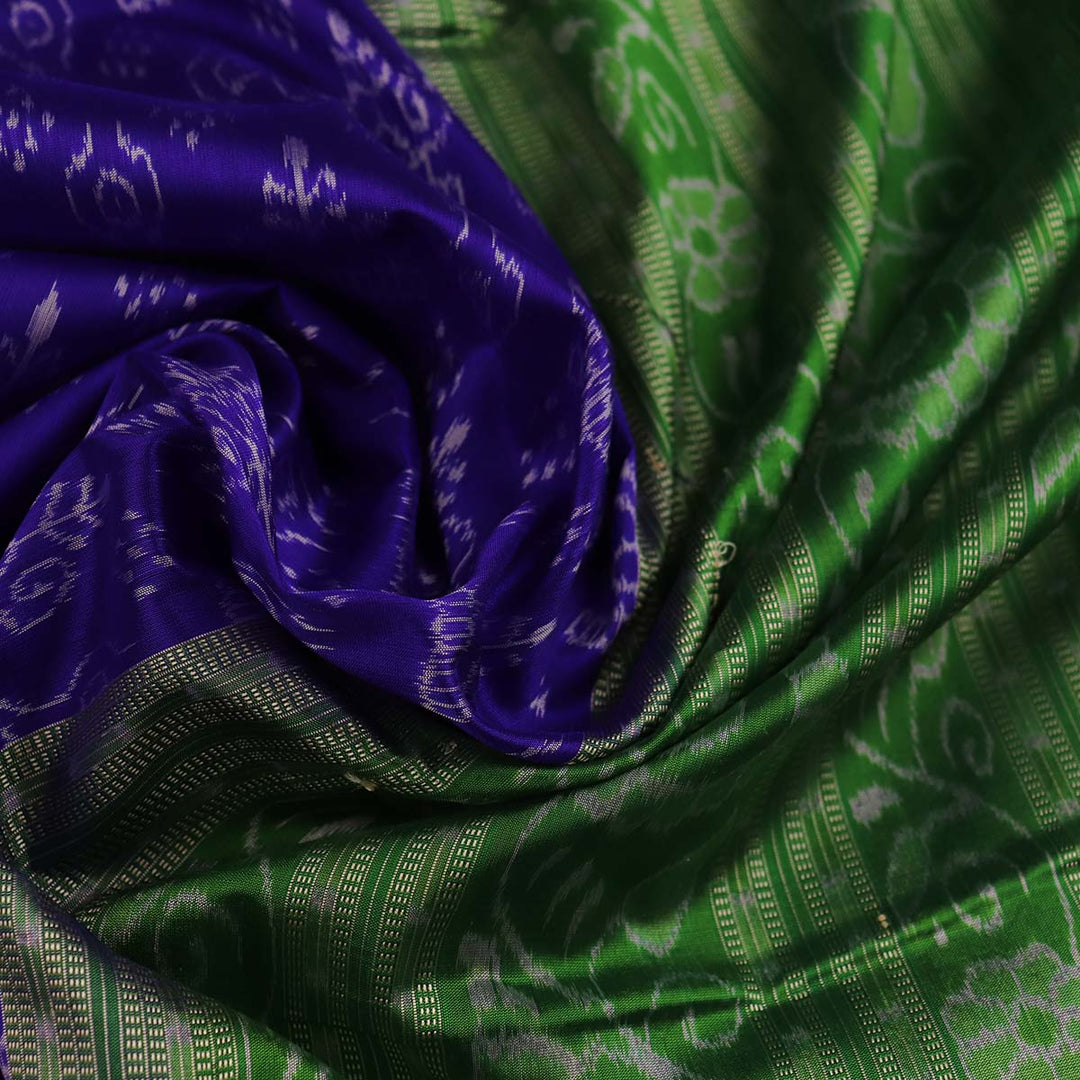 Sambalpuri Handloom Silk Saree - Luxurious Pata