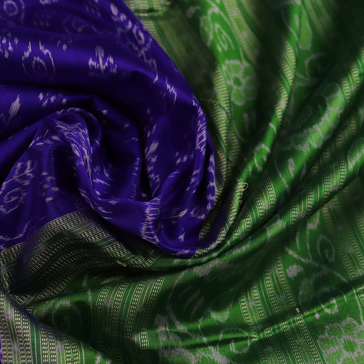 Sambalpuri Handloom Silk Saree - Luxurious Pata