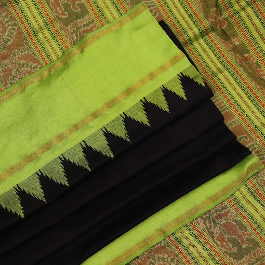 Sambalpuri Handloom Silk Saree - Luxurious Pata
