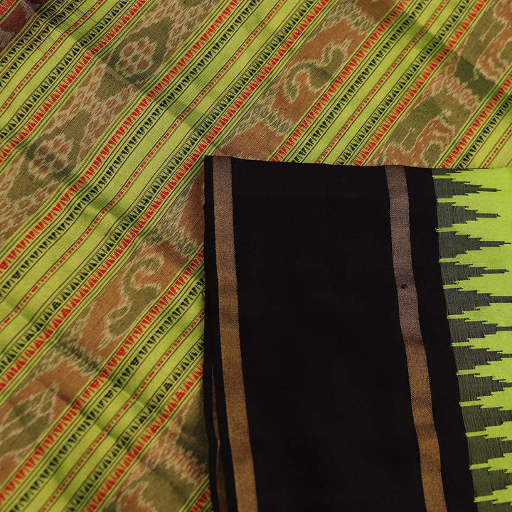Sambalpuri Handloom Silk Saree - Luxurious Pata