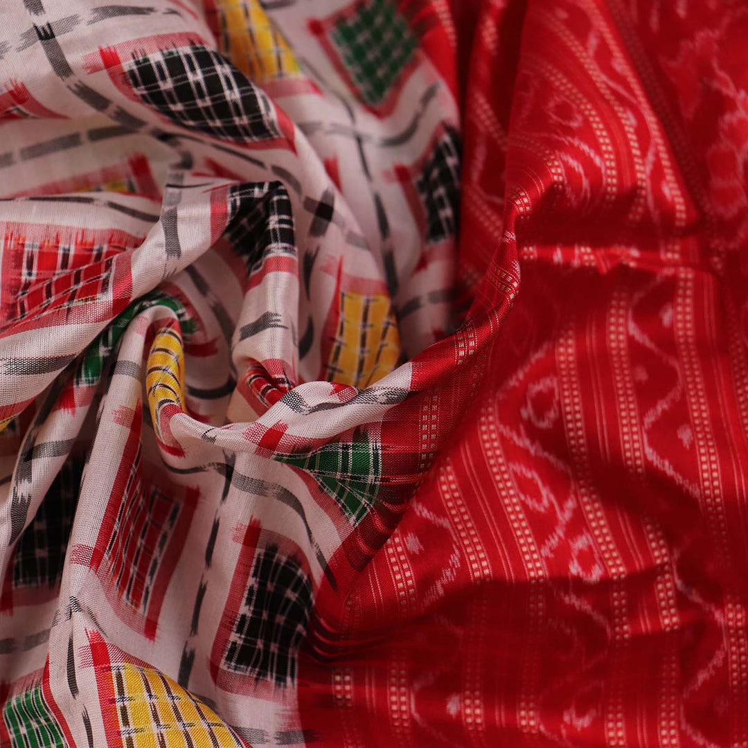 Sambalpuri Handloom Silk Saree - Luxurious Pata
