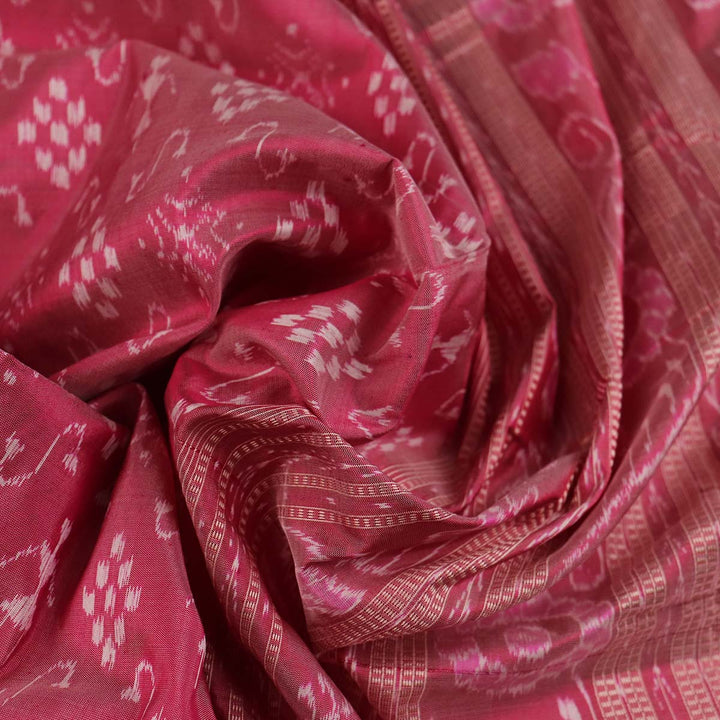 Sambalpuri Handloom Silk Saree - Luxurious Pata
