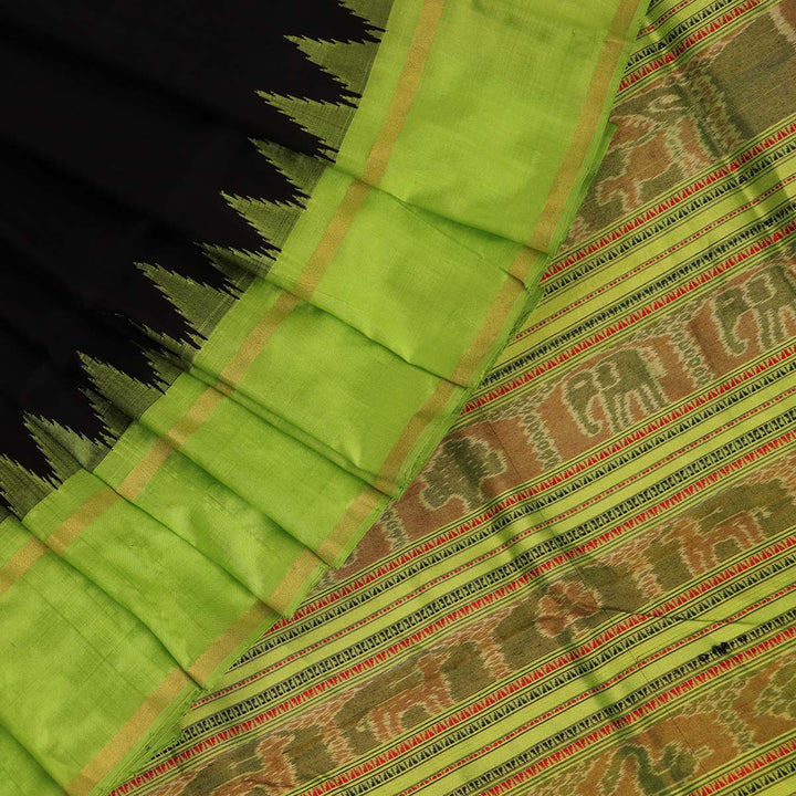 Sambalpuri Handloom Silk Saree - Luxurious Pata