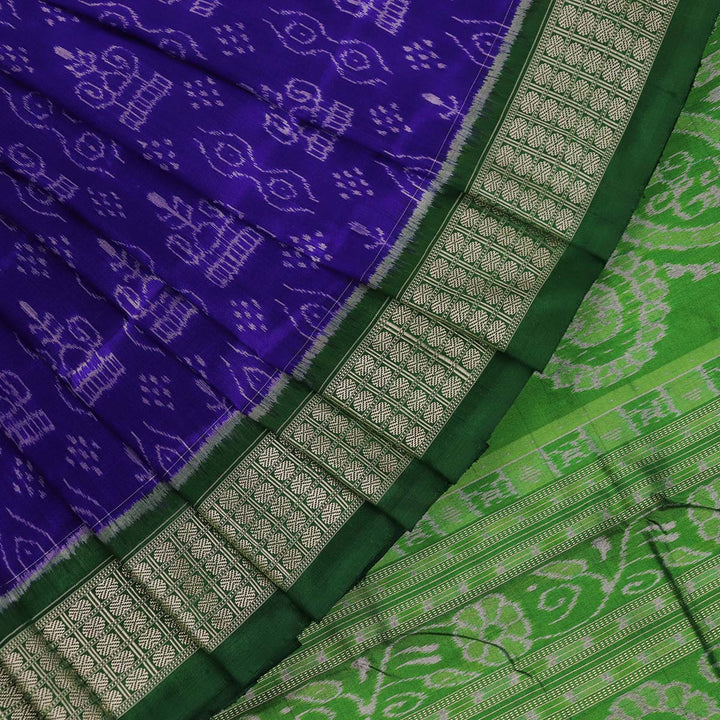 Sambalpuri Handloom Silk Saree - Luxurious Pata