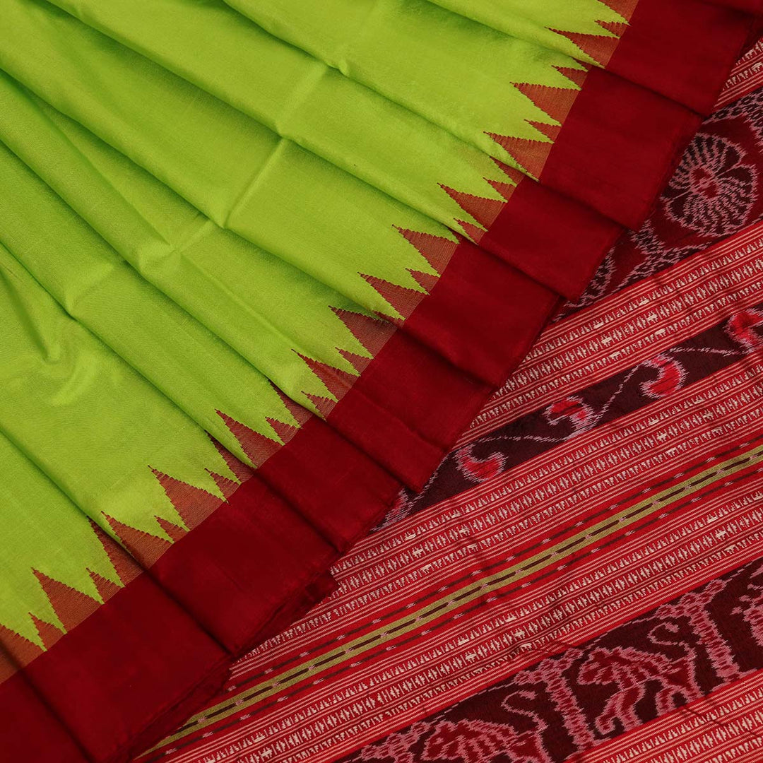 Sambalpuri Handloom Silk Saree - Luxurious Pata