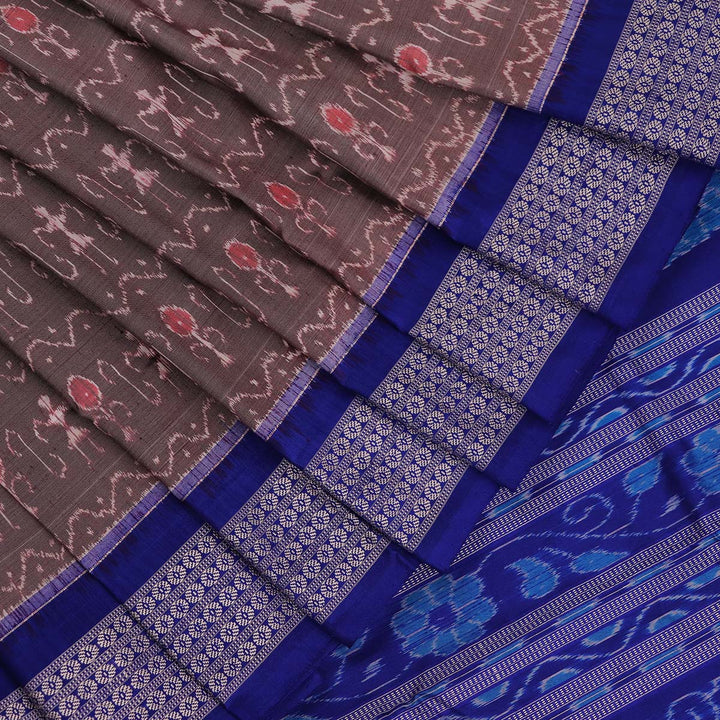 Sambalpuri Handloom Silk Saree - Luxurious Pata