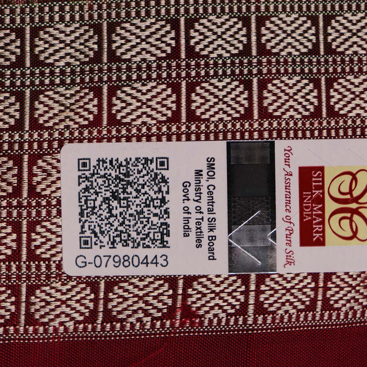 Sambalpuri Handloom Silk Saree - Elegant Pasapalli