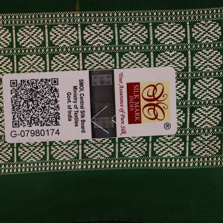 Sambalpuri Handloom Silk Saree - Elegant Pasapalli