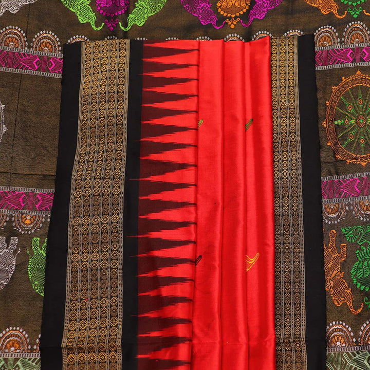 Handloom Silk Bomkai Saree