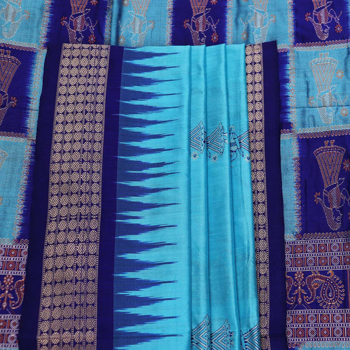 Handloom Silk Bomkai Saree