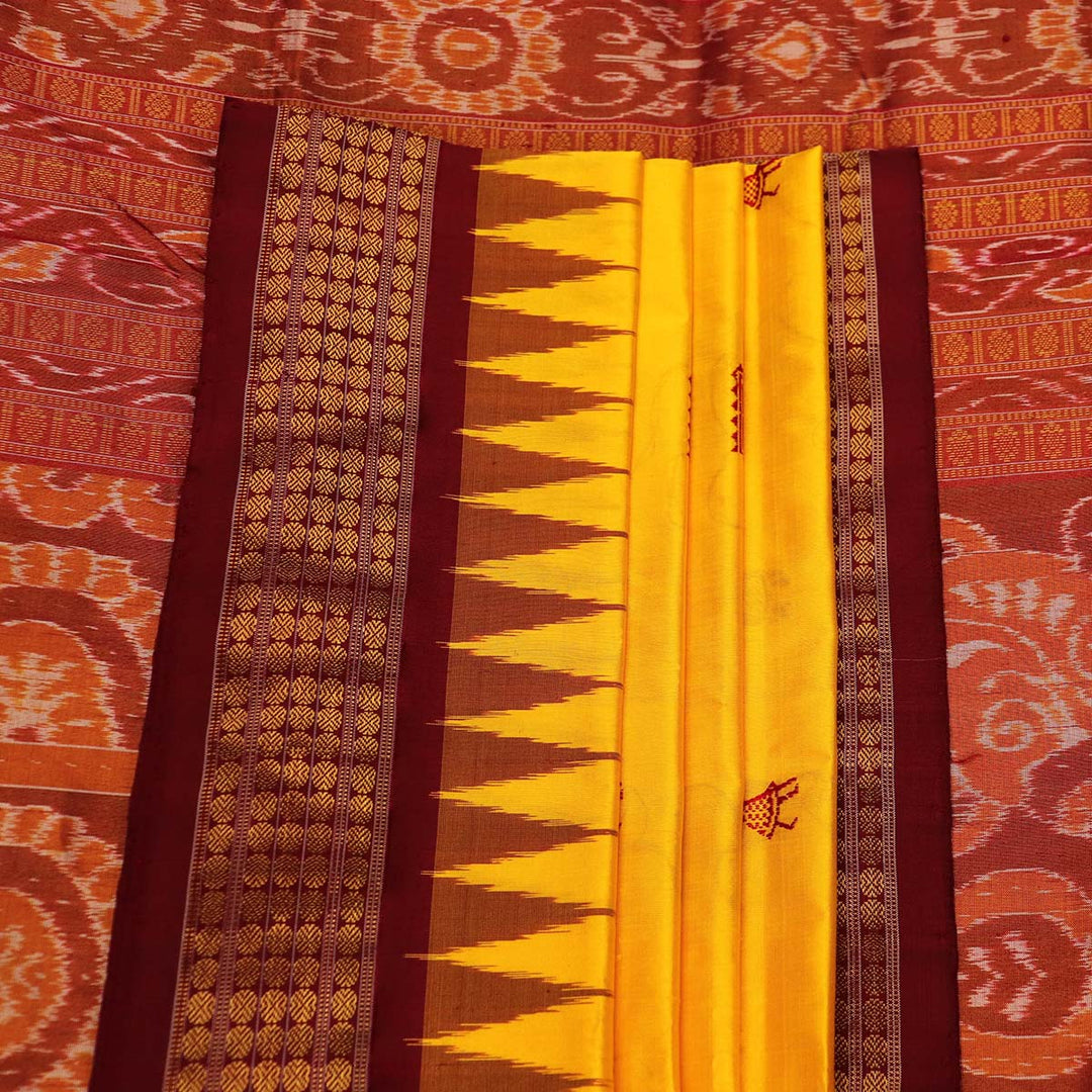 Handloom Silk Bomkai Saree