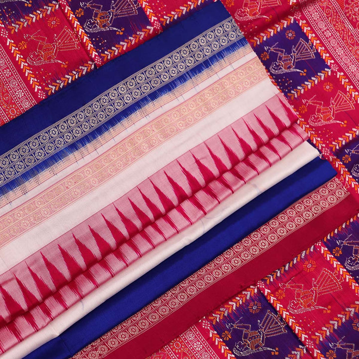 Handloom Silk Bomkai Saree
